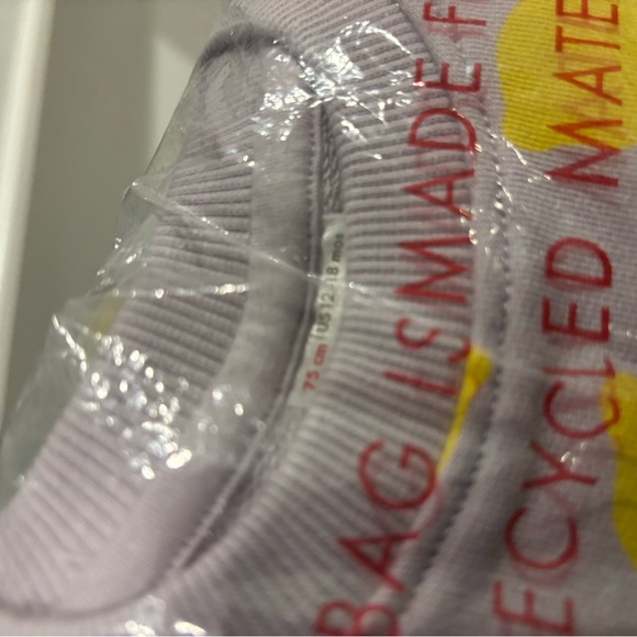 Hanna Andersson Baby Lemon Print French Terry Set NWT 12–18 Months Outfit - Picture 2 of 4